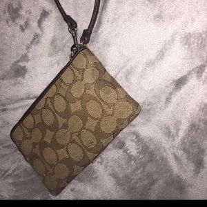 Coach wristlet